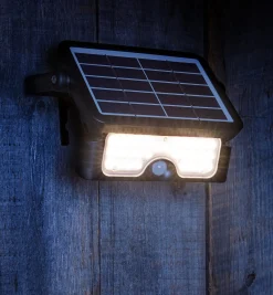 Discount Motion-Sensing Solar LED Floodlight Hardscaping