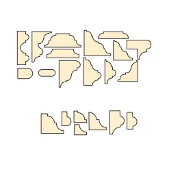 Outlet Multi-Profile Bits Routing