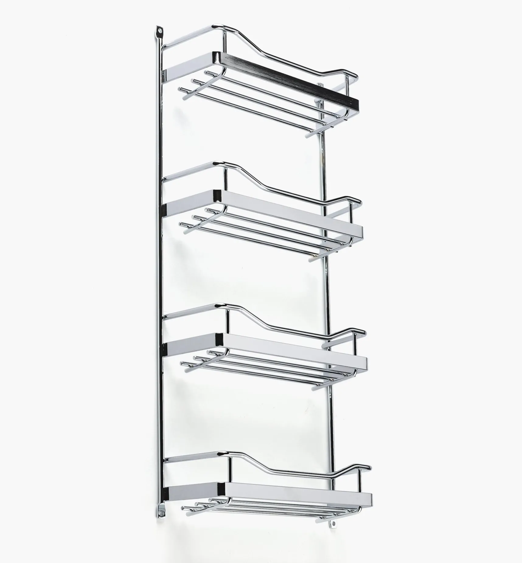 Online Narrow Four-Shelf Screw-Mount Spice Rack Kitchen Hardware