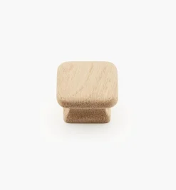 Natural Oak Square Knob Knobs