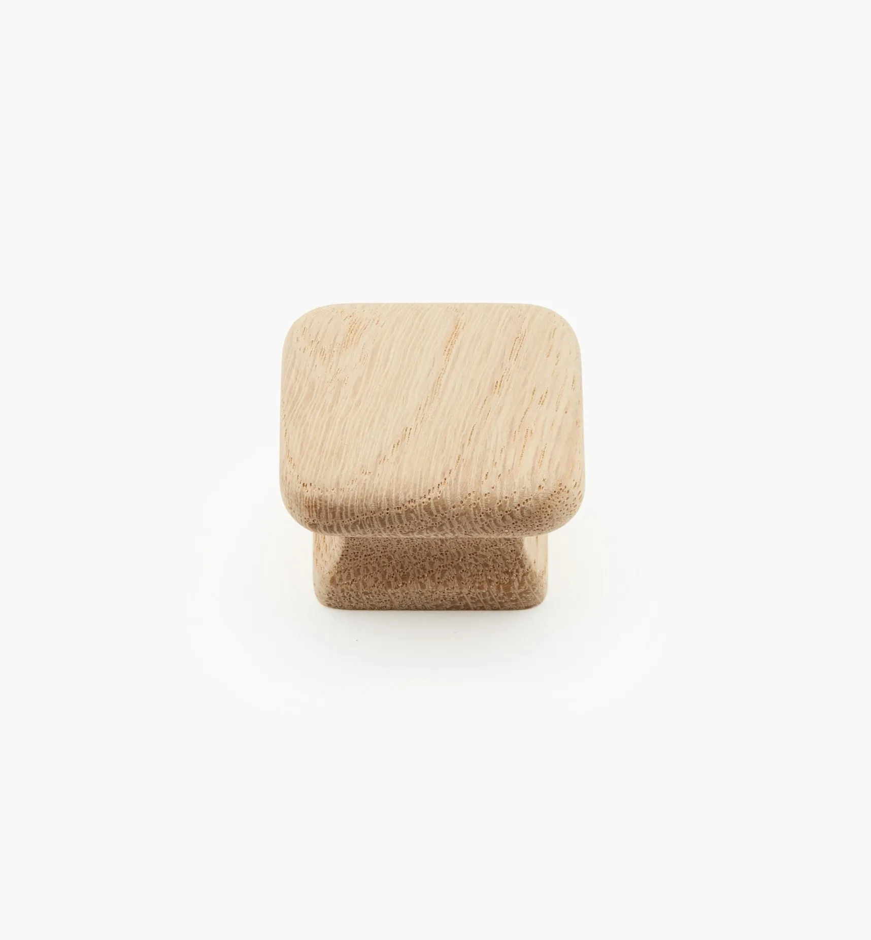 Natural Oak Square Knob Knobs