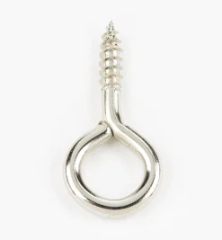Outlet Nickel-Plated Screw Eyes Hooks