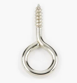 Outlet Nickel-Plated Screw Eyes Hooks