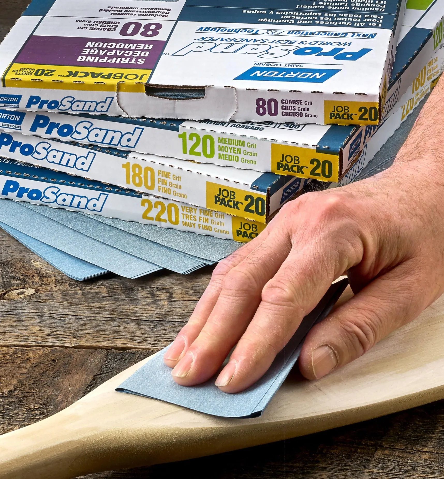 Hot Norton ProSand 3X Sandpaper Supplies
