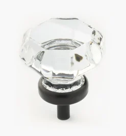 Online Octagonal Glass Knob Knobs