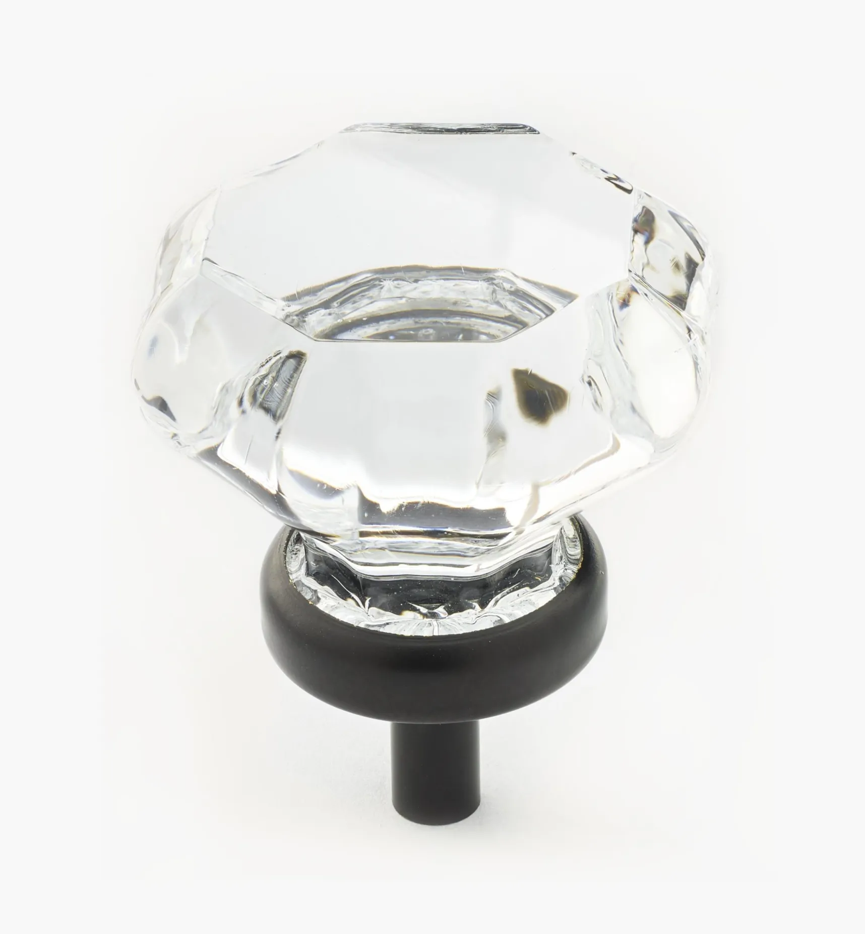 Online Octagonal Glass Knob Knobs