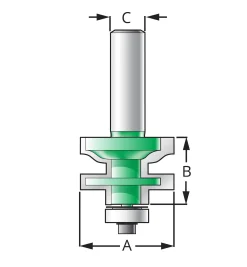 Hot Ogee Rail & Stile Set Routing