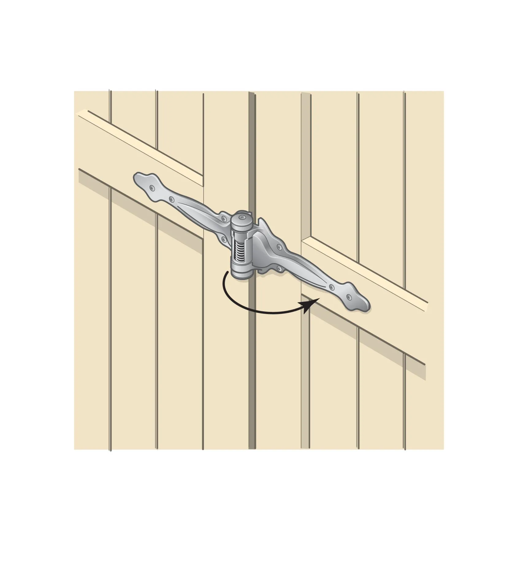 Discount Ornamental Strap Hinges For Gates Outdoor Hardware
