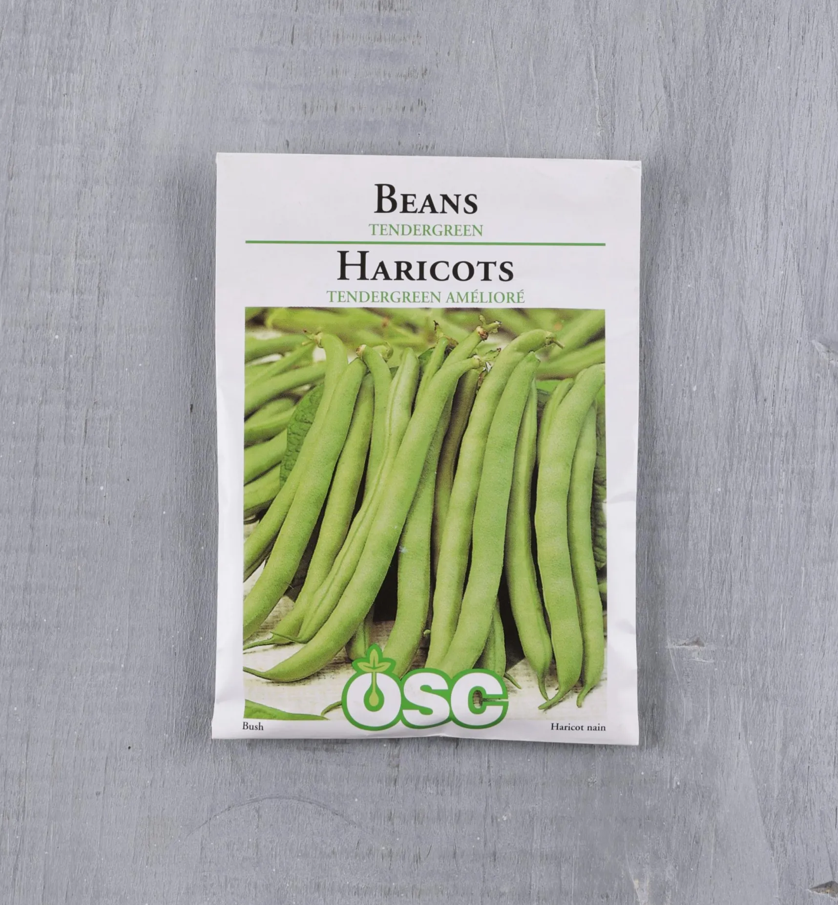 New OSC Bean Seed Packet Seed Starting