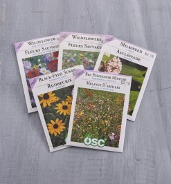 OSC Flower Seed Packets Seed Starting