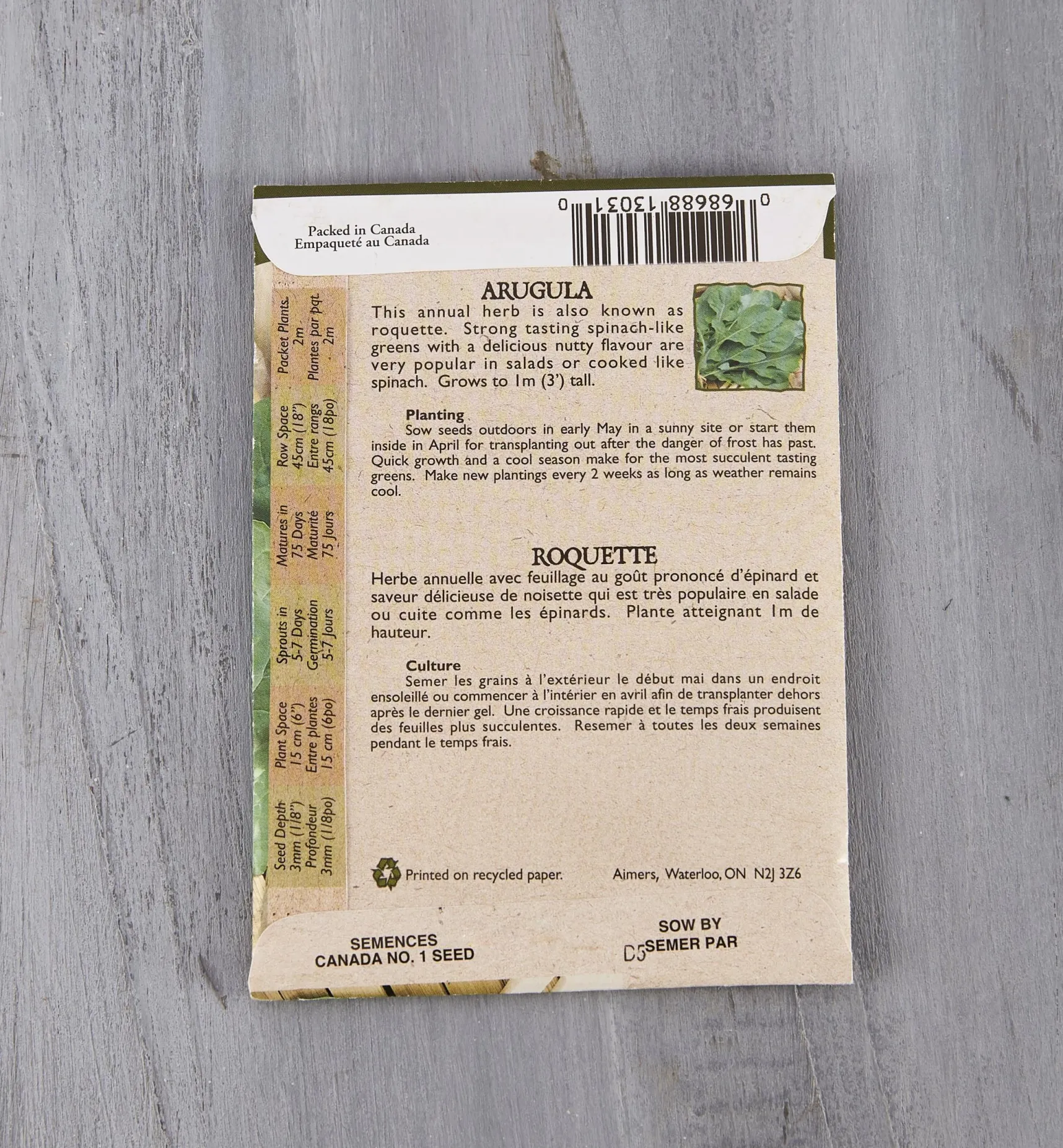 Hot OSC Organic Vegetable Seed Packets Seed Starting