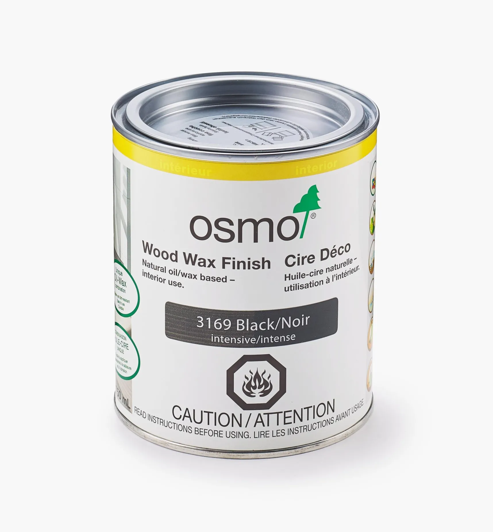 Discount Osmo Black Wood Wax Intensive Finish Supplies