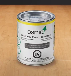 Osmo Granite Gray Wood Wax Finish Supplies