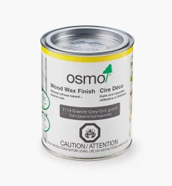 Osmo Granite Gray Wood Wax Finish Supplies