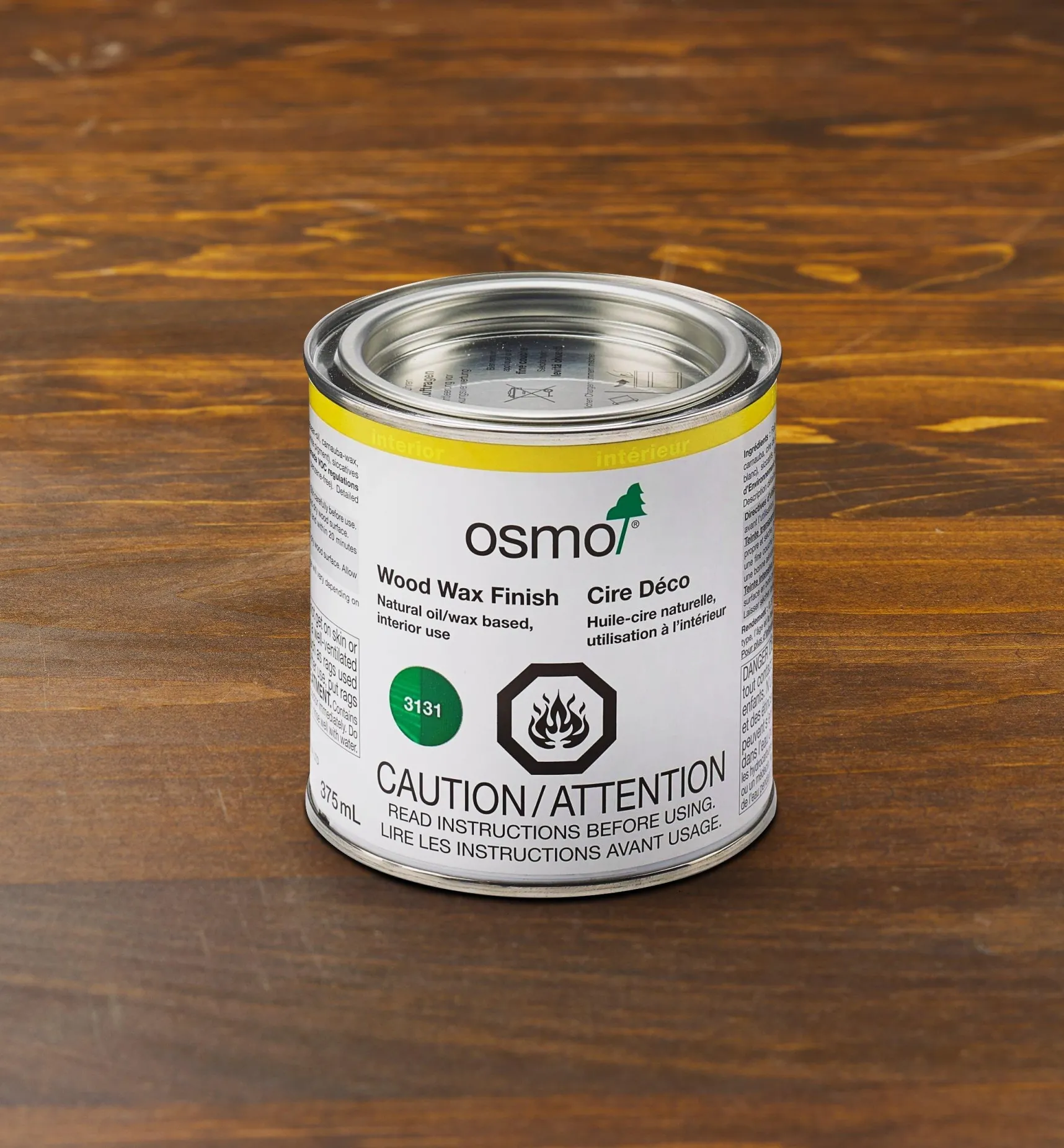 Osmo Green Wood Wax Intensive Finish Supplies