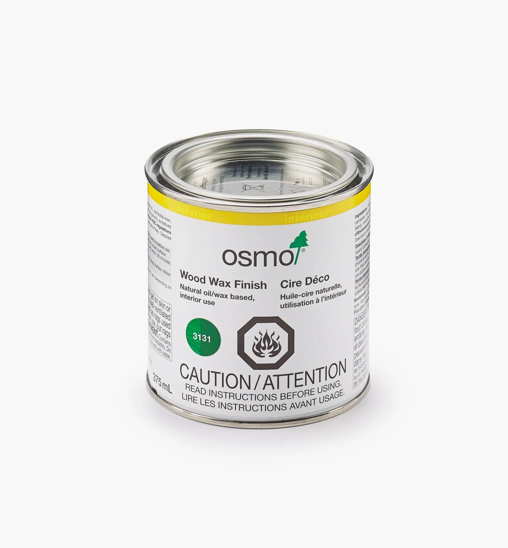 Osmo Green Wood Wax Intensive Finish Supplies