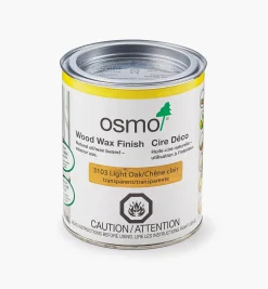 New Osmo Light Oak Wood Wax Finish Supplies