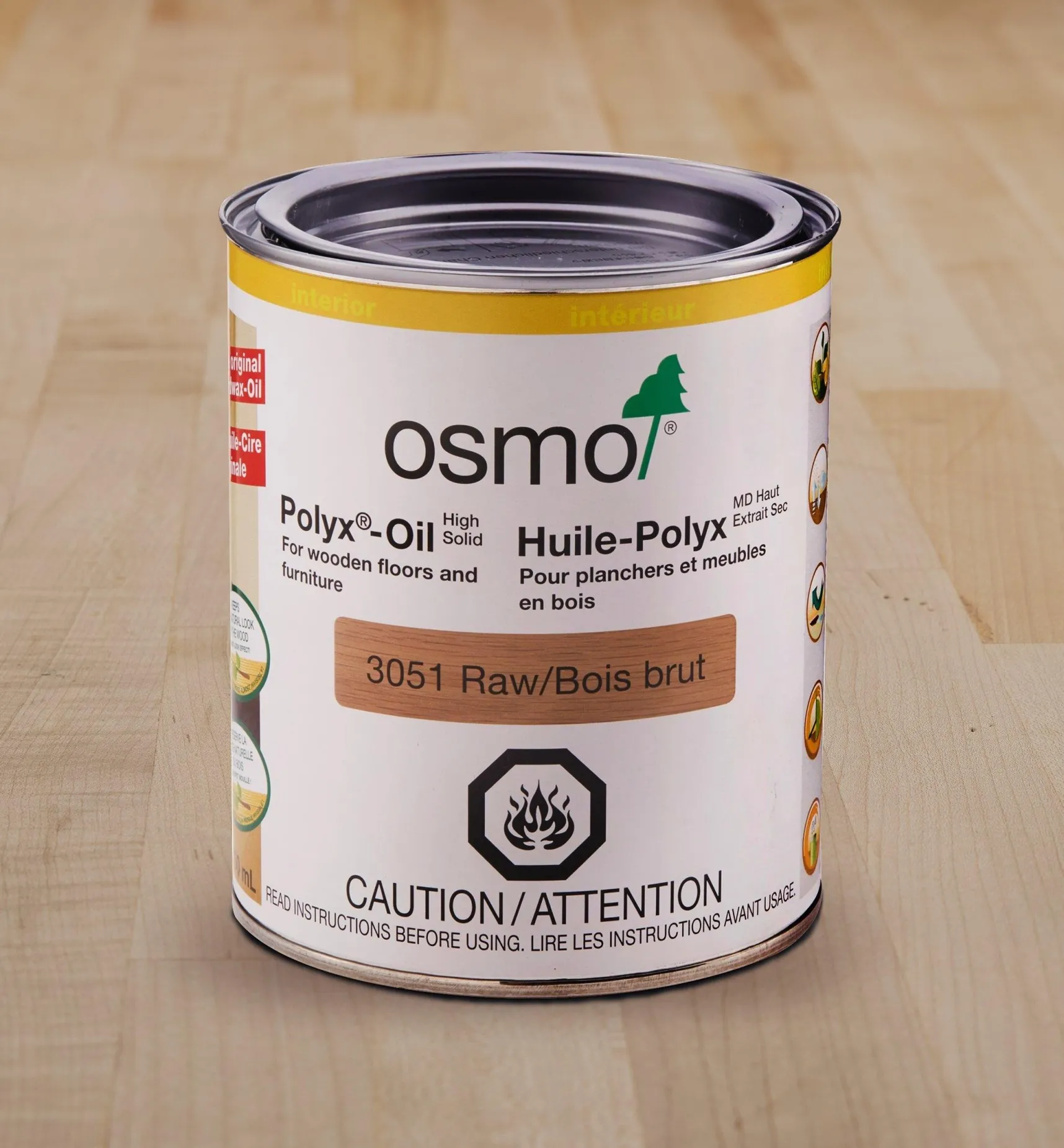 Osmo Polyx Satin Pigmented Hard Wax Oil Supplies
