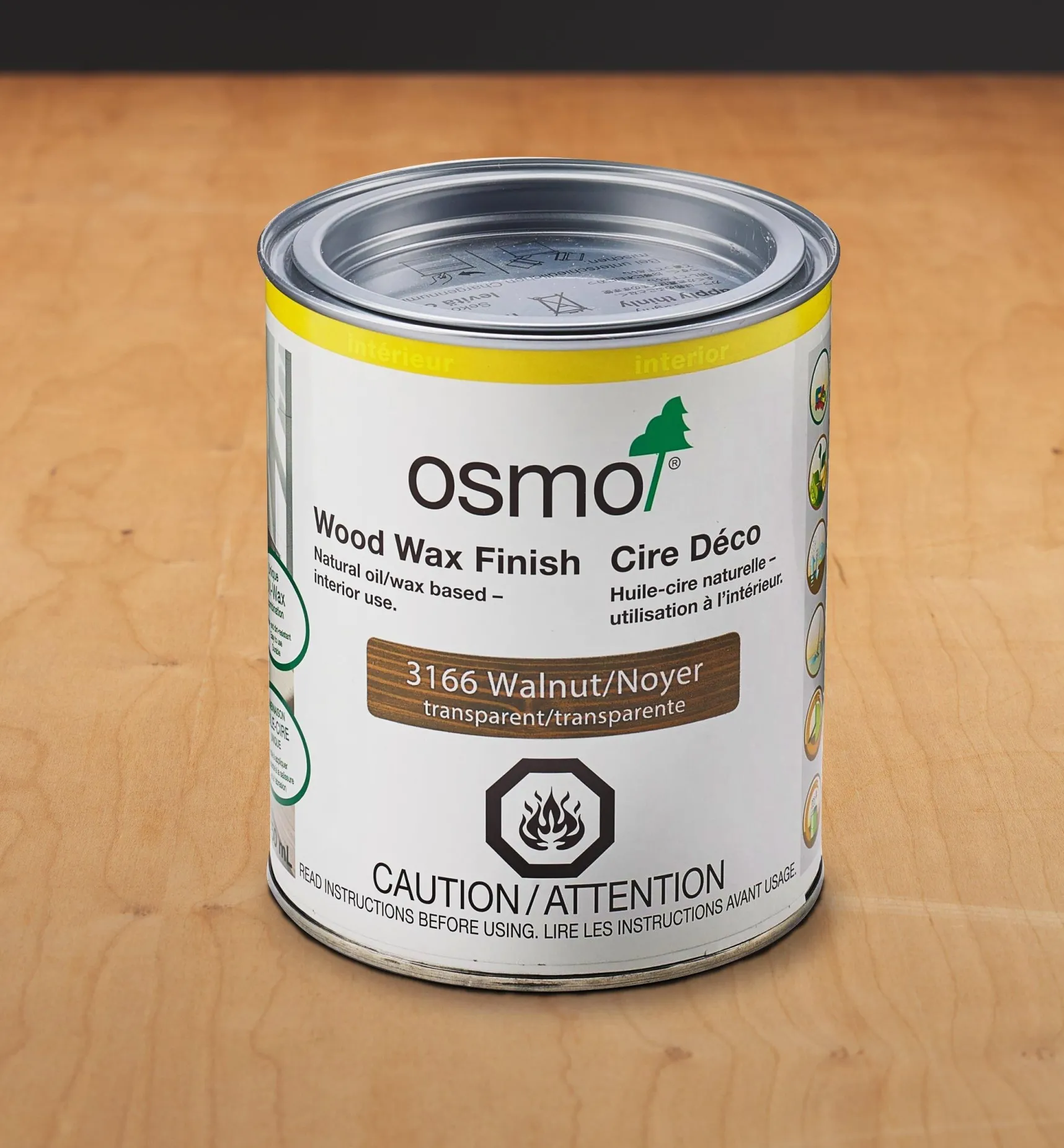 Hot Osmo Walnut Wood Wax Finish Supplies