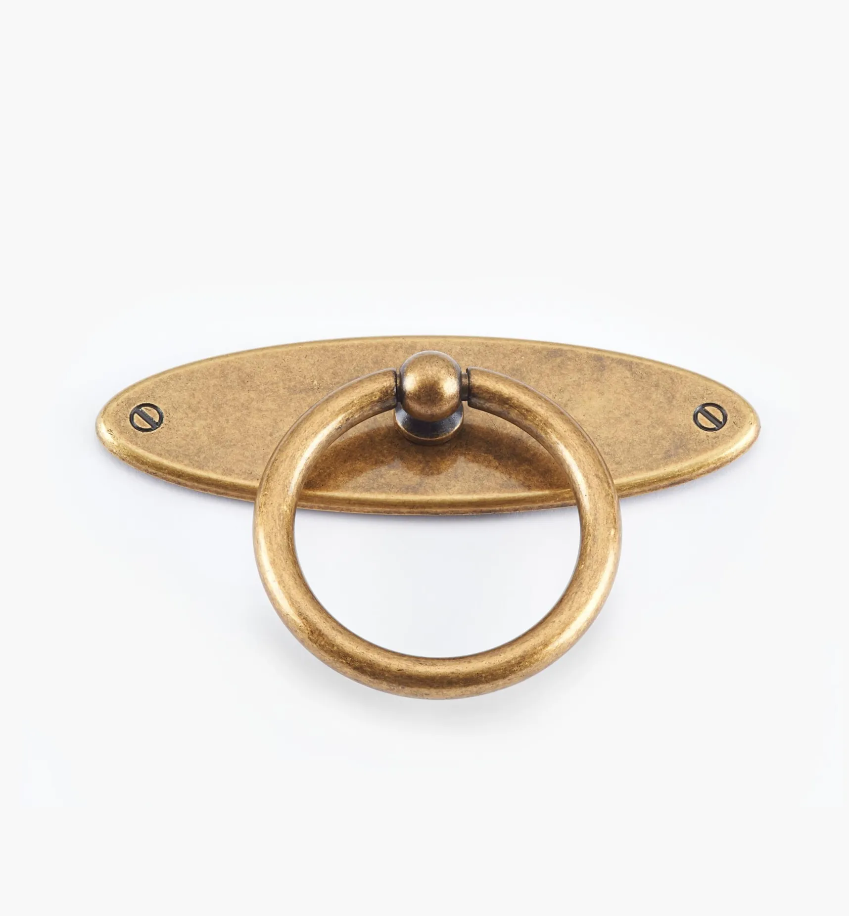 Hot Oval Plate Ring Pull With Escutcheon Pulls