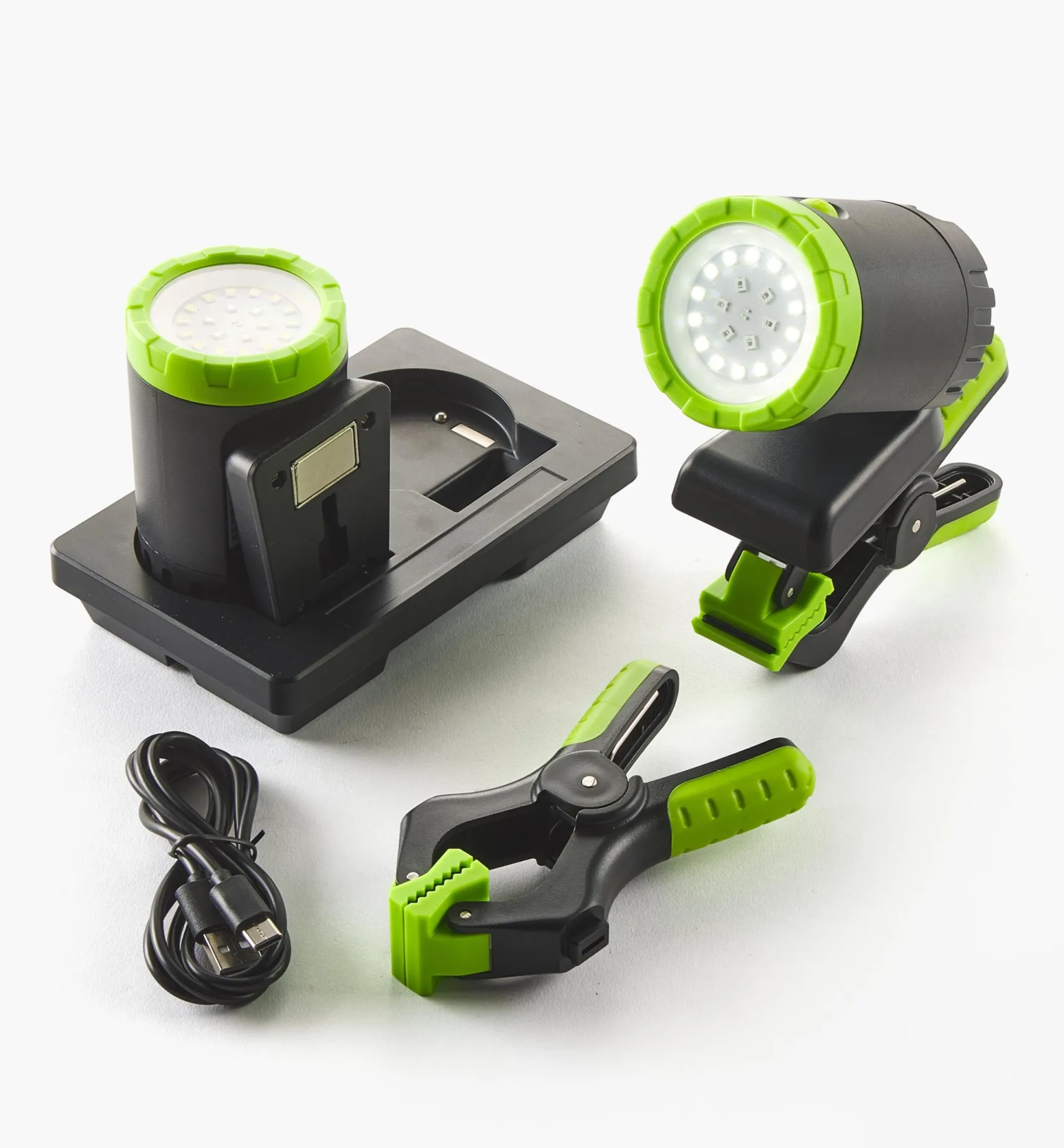 Online Pair Of Rechargeable Clip Lights Lighting