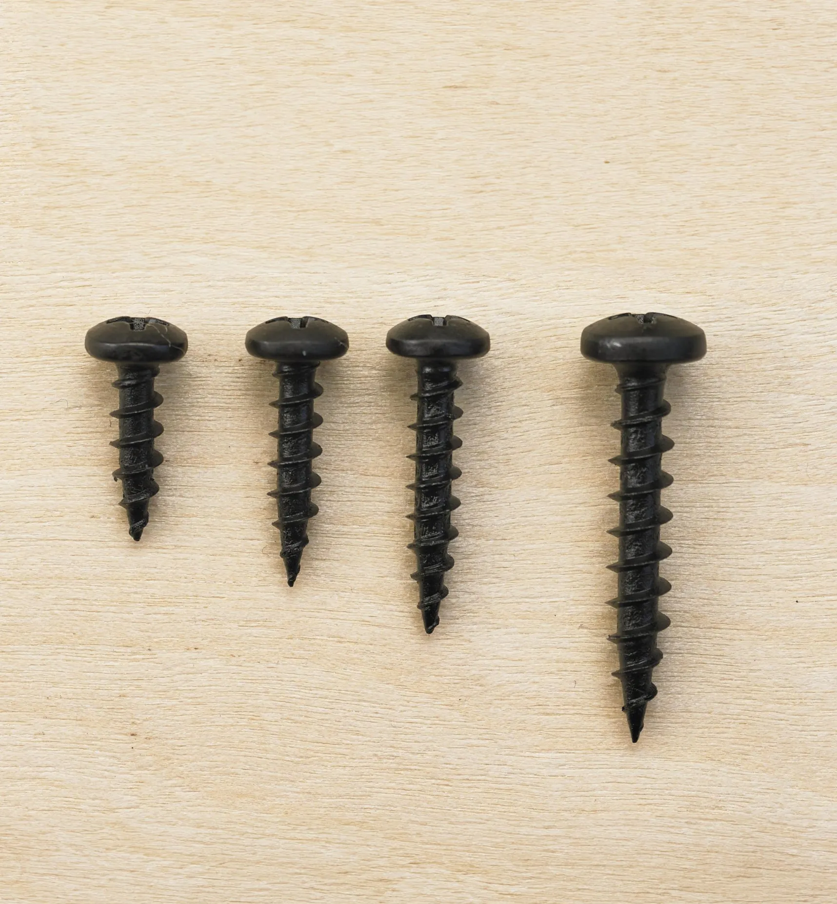 Clearance Pan-Head Black Steel Screws Screws