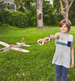 Hot Paper Airplane Launcher Kit Toys & Games