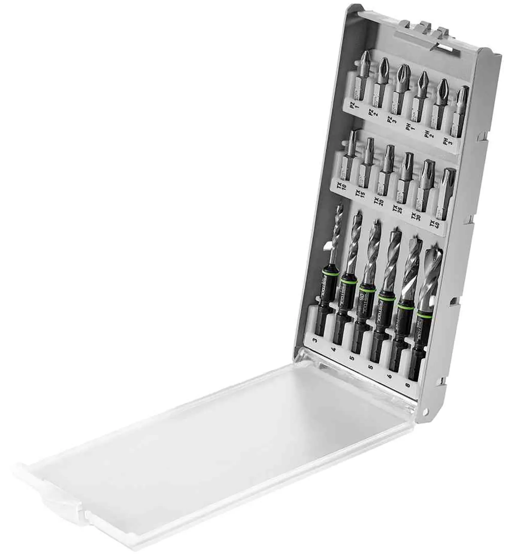 Discount 18-Pc. Festool Bit Set Power Tool Accessories
