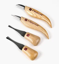 Sale 4-Pc. Flexcut Carving Set Hand Tools