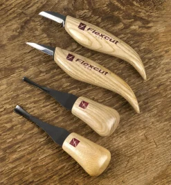 Sale 4-Pc. Flexcut Carving Set Hand Tools