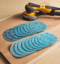 Clearance 18-Pc. Sample Pack Of Mirka 5" Galaxy Multifit Grip Discs Supplies