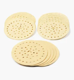 Outlet 15-Pc. Sample Pack Of Mirka 6" Fine 50-Hole Gold Multifit Grip Discs Supplies