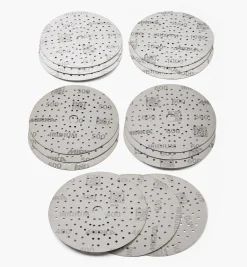 Outlet 15-Pc. Sample Pack Of Mirka 6" Fine 121-Hole Iridium Grip Discs Supplies
