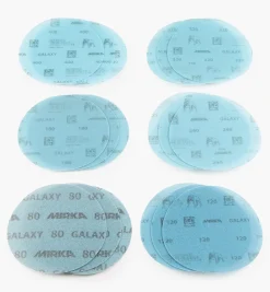 Outlet 18-Pc. Sample Pack Of Mirka 6" Galaxy Grip Discs Supplies