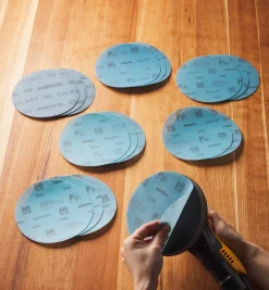 Outlet 18-Pc. Sample Pack Of Mirka 6" Galaxy Grip Discs Supplies