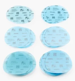 Hot 18-Pc. Sample Pack Of Mirka Fine 6" Galaxy Grip Discs Supplies