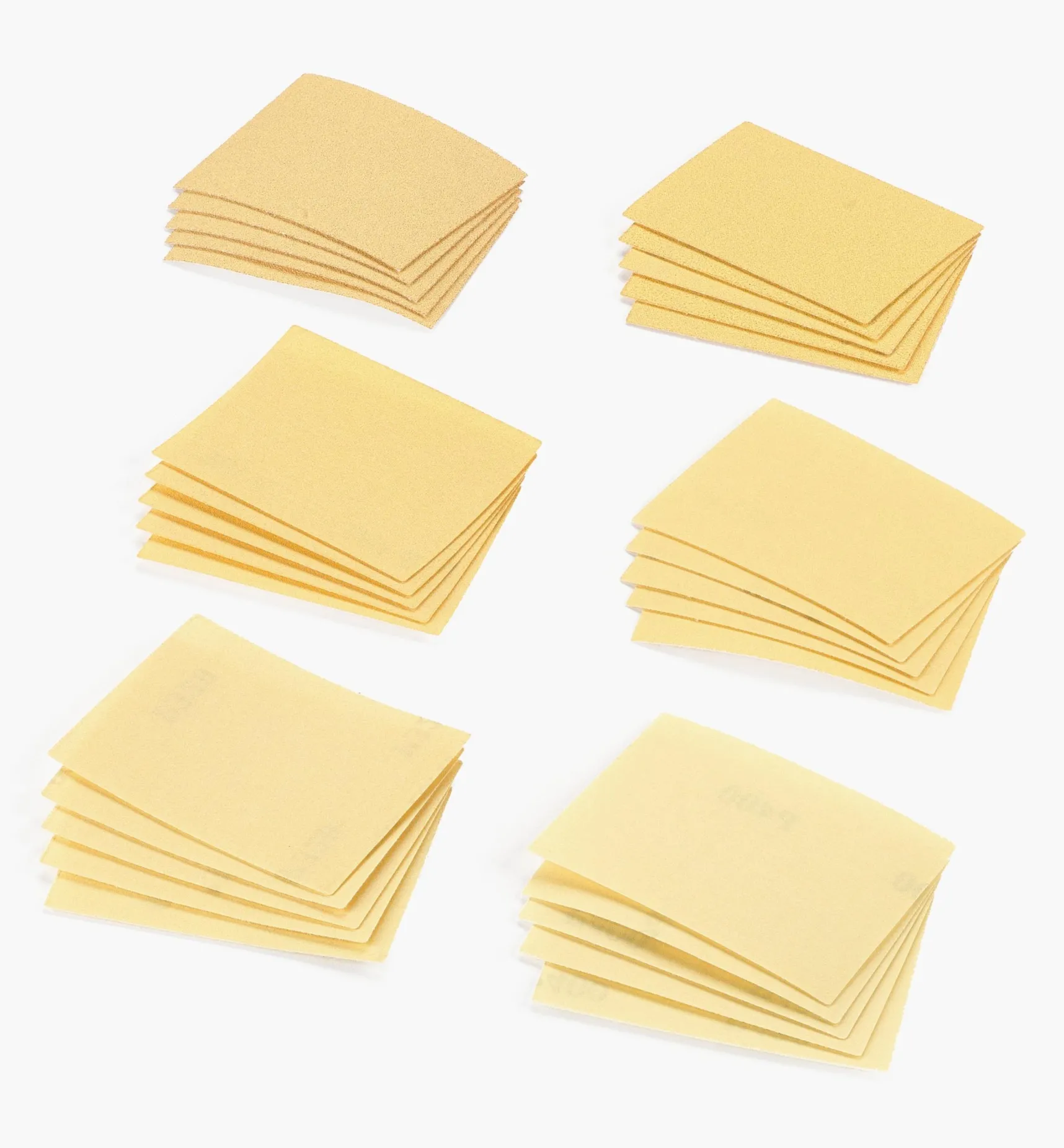Best 30-Pc. Sample Pack Of Mirka Gold 3" × 4" Grip Sheets Supplies