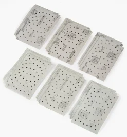 New 18-Pc. Sample Pack Of Mirka Iridium 3" × 5" 54-Hole Grip Sheets Power Tools