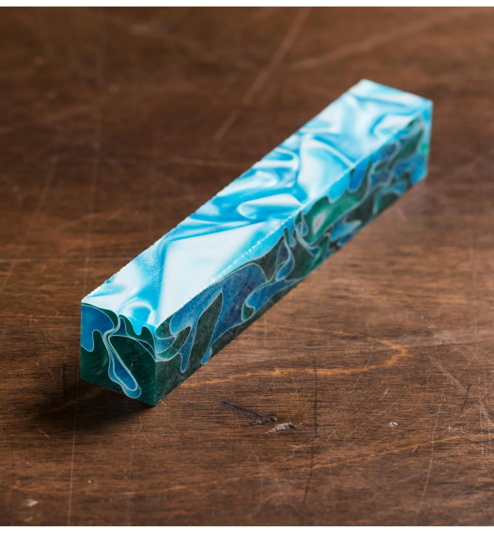 Outlet Peacock Mesh Acrylic Acetate Pen Blank Supplies