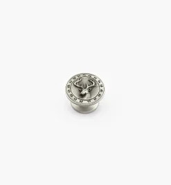 Discount Pewter Deer Knob Knobs