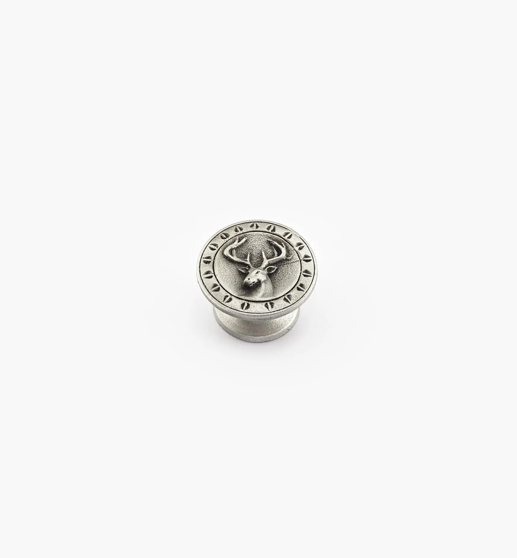 Discount Pewter Deer Knob Knobs