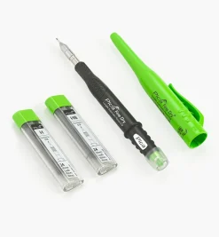 New Pica Fine Dry 0.9mm Mechanical Pencil & 48 HB/H Leads Set Marking & Measuring
