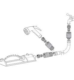 Outlet 12-Piece Quick-Connect Set Hoses & Accessories