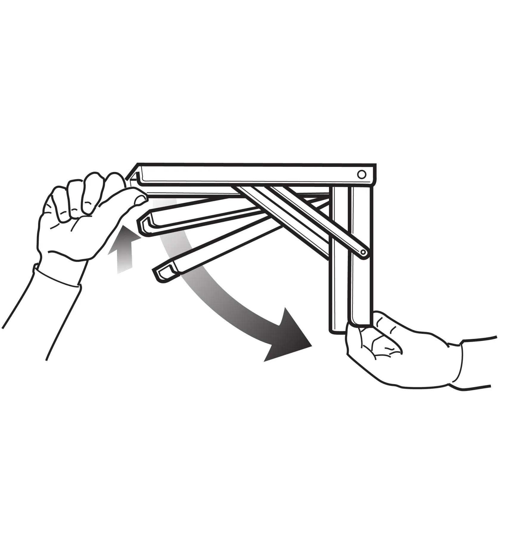 Best 4-Position Folding Brackets Table Hardware