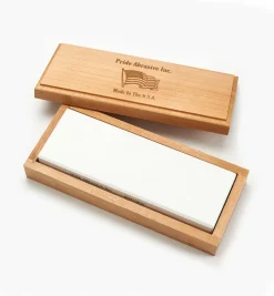 Outlet Pride Abrasive Ceramic Water Stones With Wooden Box Sharpening