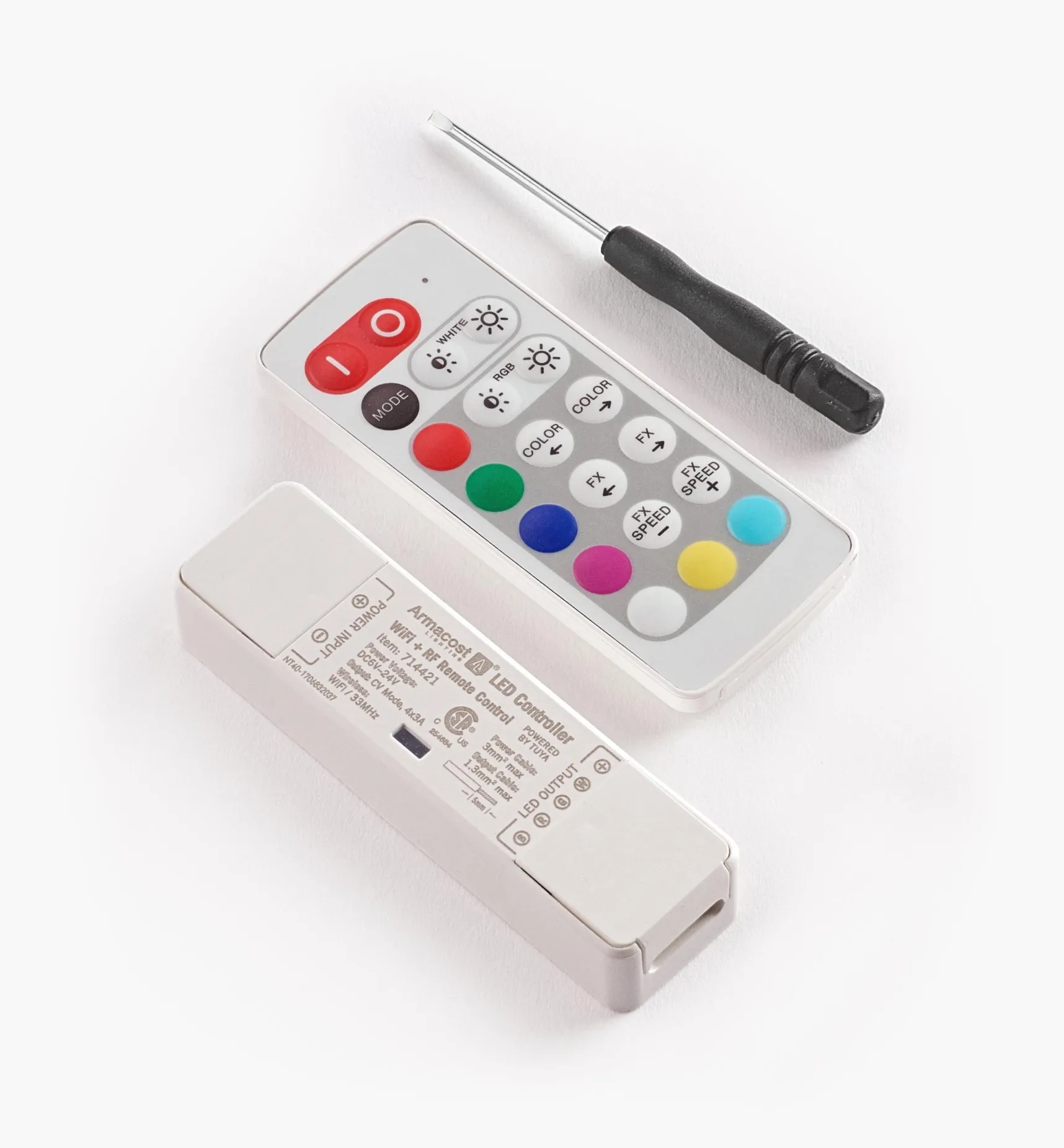 Online Proline Wi-Fi Controller For RGB+W LED Tape Lights Lighting