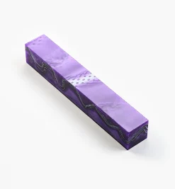 Clearance Purple Mesh Acrylic Acetate Pen Blank Supplies
