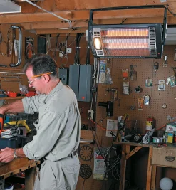 New Quartz Overhead Radiant Heater Workshop