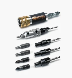 Quick-Change Drill/Countersink Set Power Tool Accessories