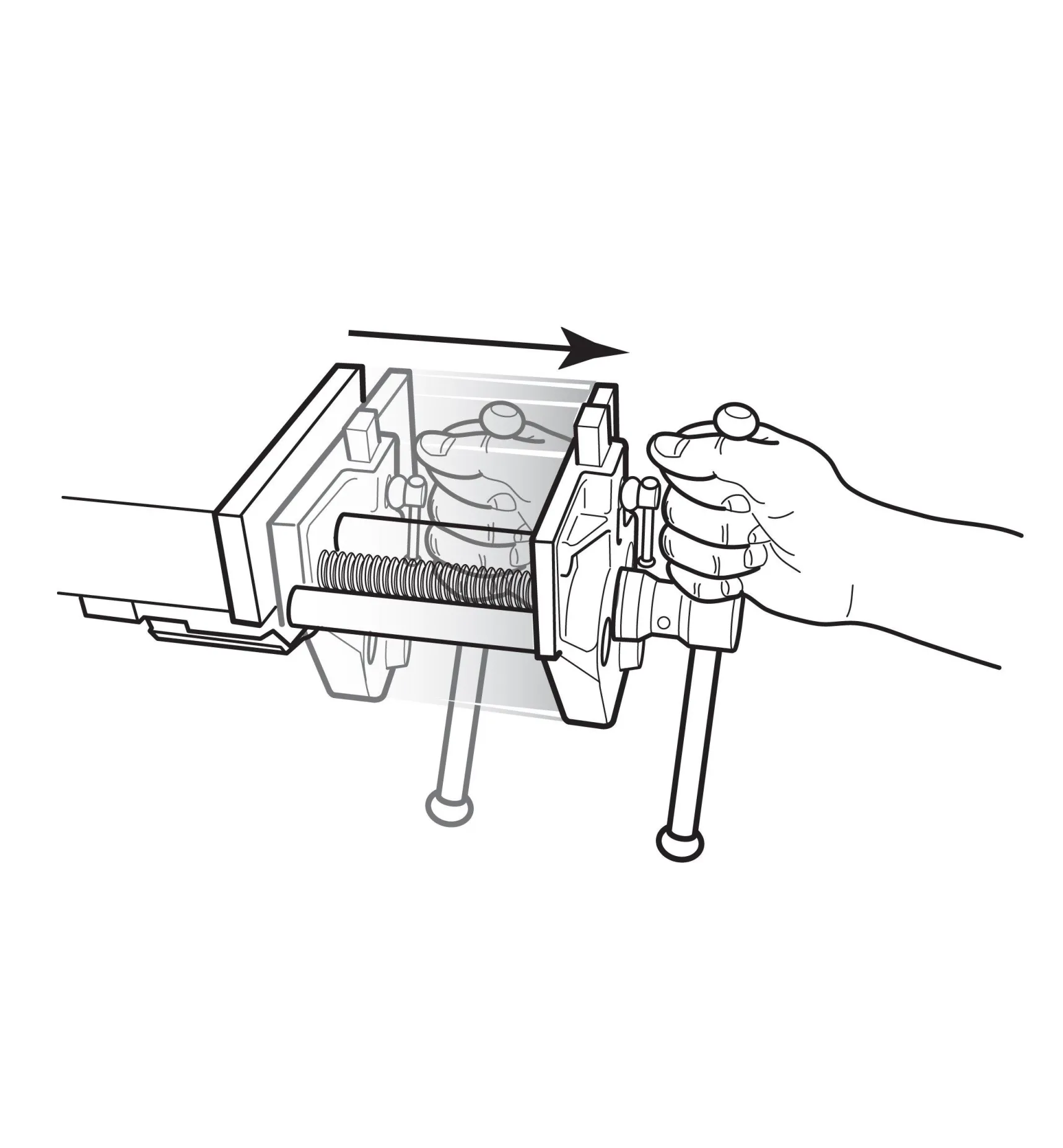 Hot Quick-Release Steel Bench Vises Workshop